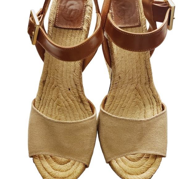 TORY BURCH Canvas Espadrilles Size 8M - Picture 9 of 9
